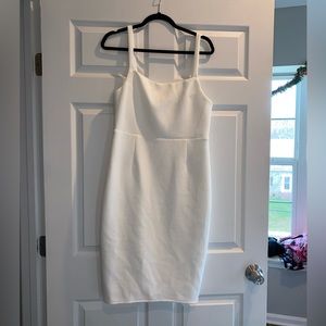 Lulu’s Women’s White Midi Dress